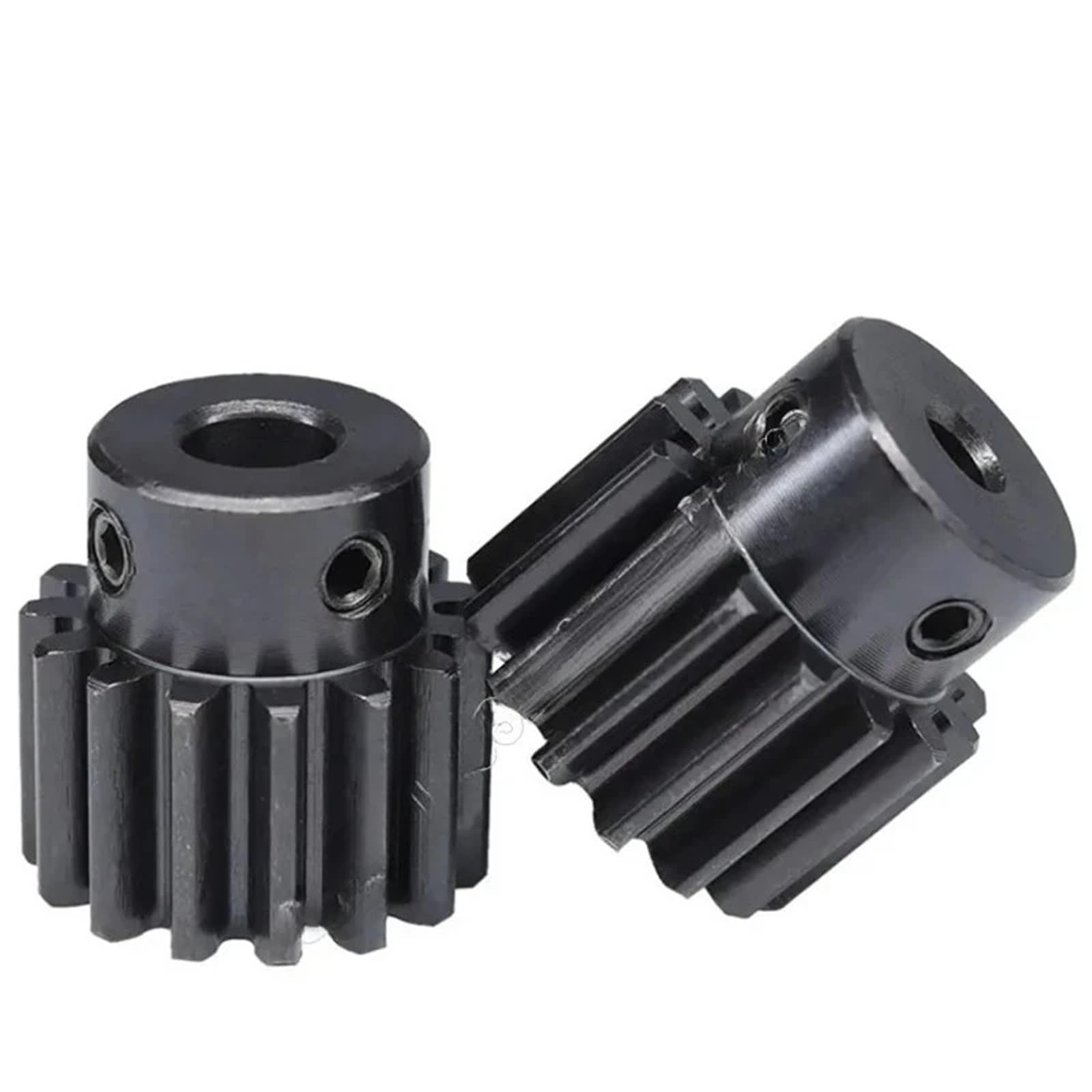 Engrenage droit module 1,5, 25/24/30 dents, pièces de transmission de moteur, acier 45#, alésage 5-17 mm, 1 pièce(20mm,30 Teeth)