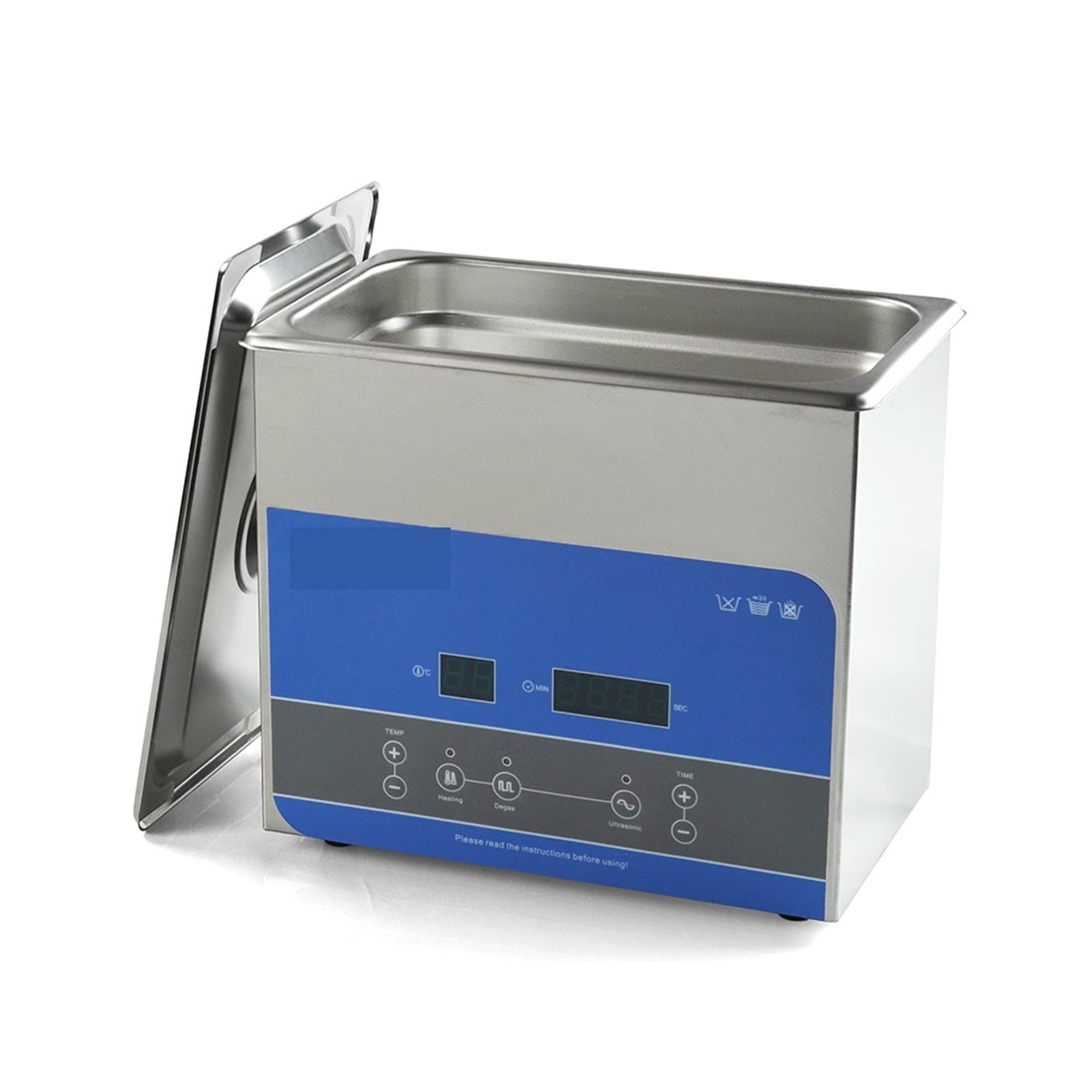 Dispositivo per la Pulizia ad ultrasuoni 80 0 ml 2L 3L Diges digitali ad ultrasuoni Digioni Timer in Acciaio Inossidabile BAGNI di Pulito PROPRIET�(R3-3L)