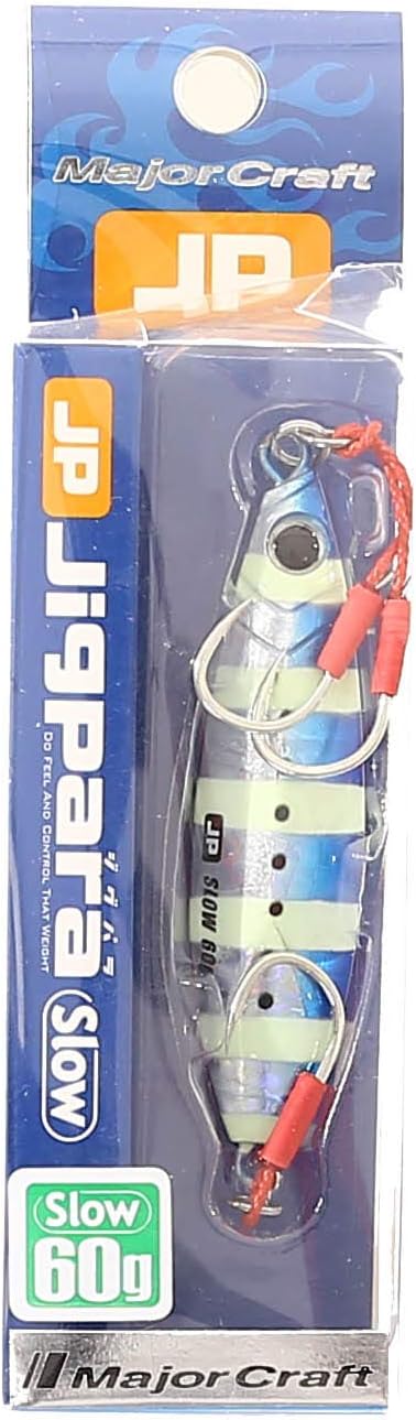 Majorcraft JPSLOW-60030ZEBRAIWASHI Jigpara Slow 60g