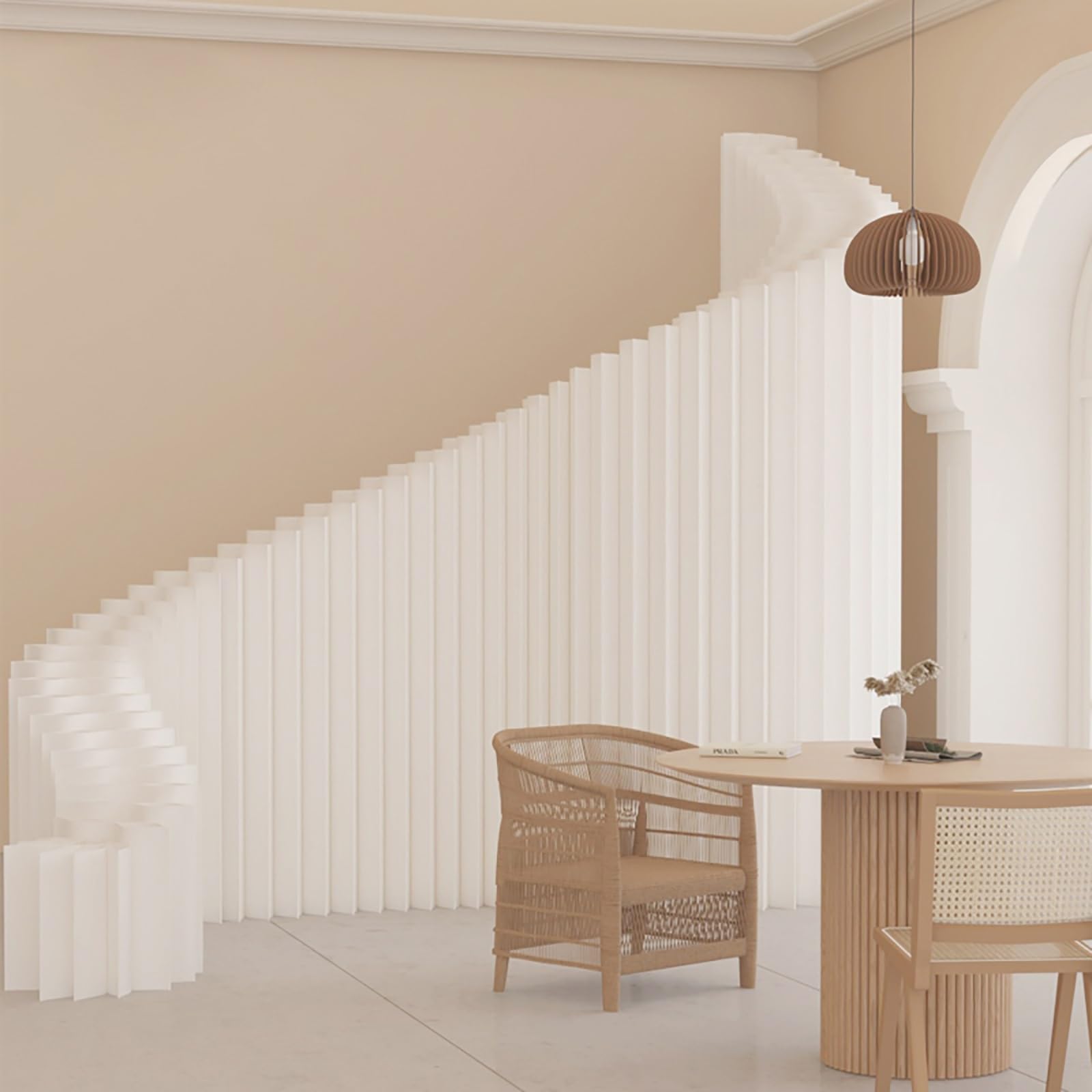 Paravent pliable d'intérieur pour bureau et salon | Cloison mobile So