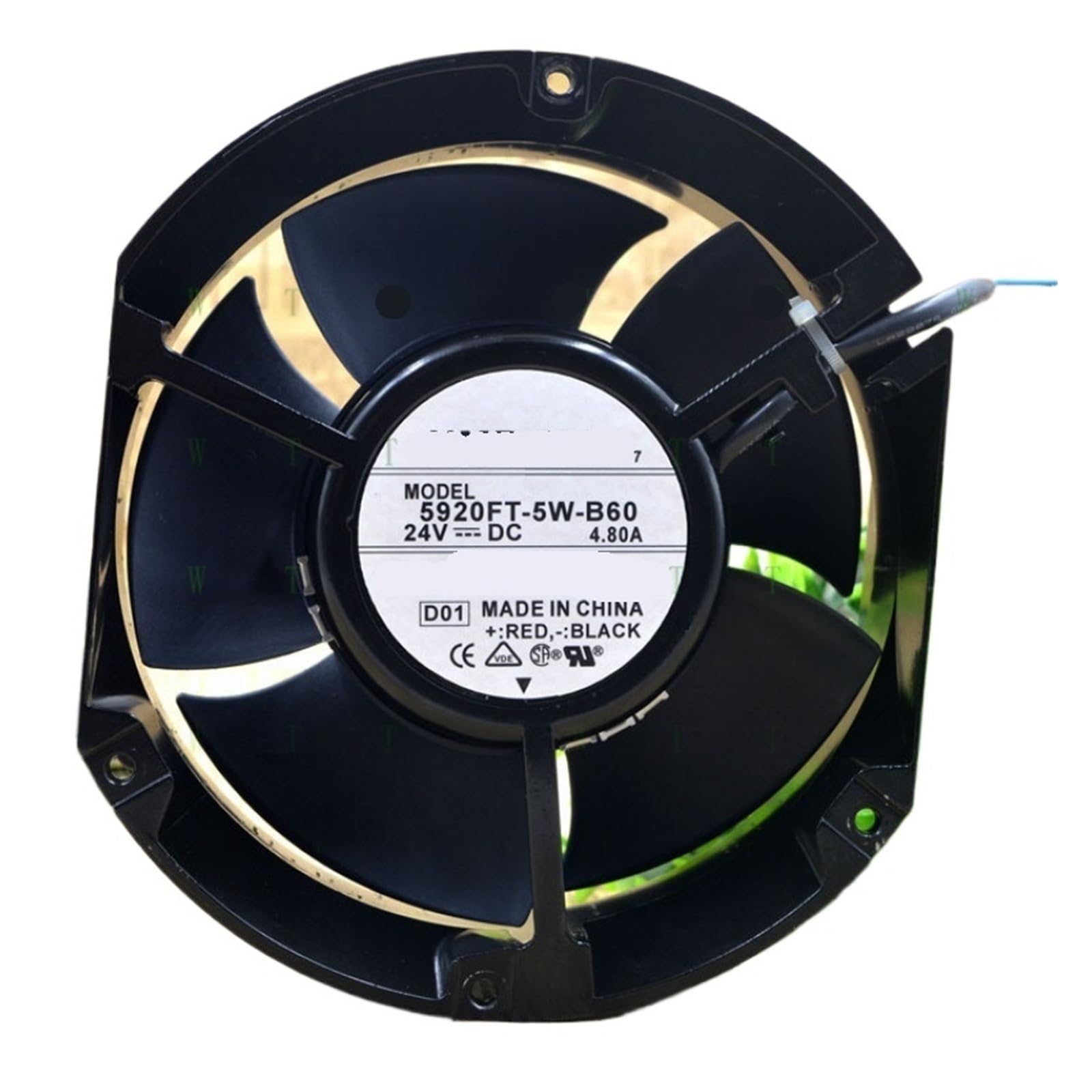 YMUGUEGH 5920FT-D5W-B60 24V 4.80A 17 CM 17251 inverter fan 4wire