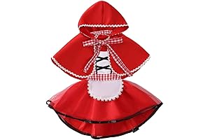 Baby Little Red Riding Hood Dress: Halloween, Birthday, Christmas Costume