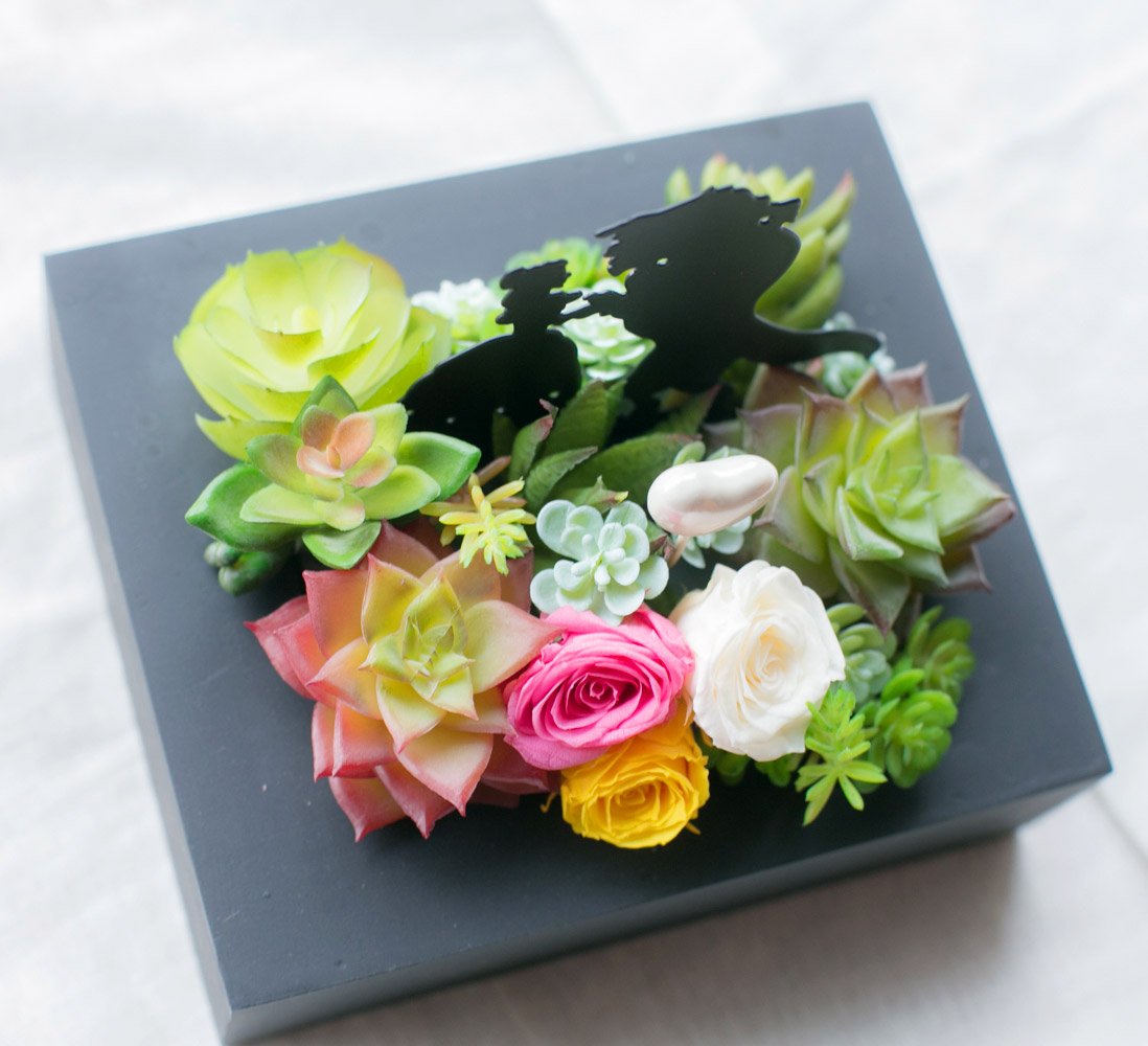 Amazon｜ディズニー プリザーブドフラワー ギフト 美女と野獣