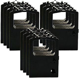12 Packs Ribbon Cartridge for OKIDATA OKI MICROLINE ML 180-182-184-320-390-391 52104001