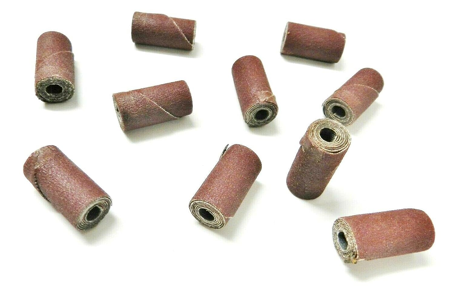 Cartridge Rolls Aluminum Oxide 150 Grit 1" x 1/2" Jewelry Sanding Finishing Made in USA