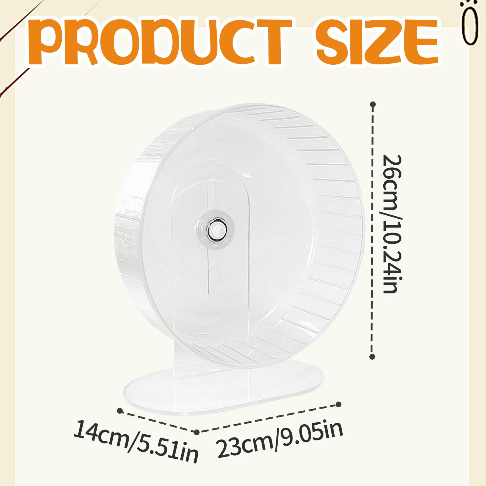 Super Silent Hamster Exercise Wheels - Image 2