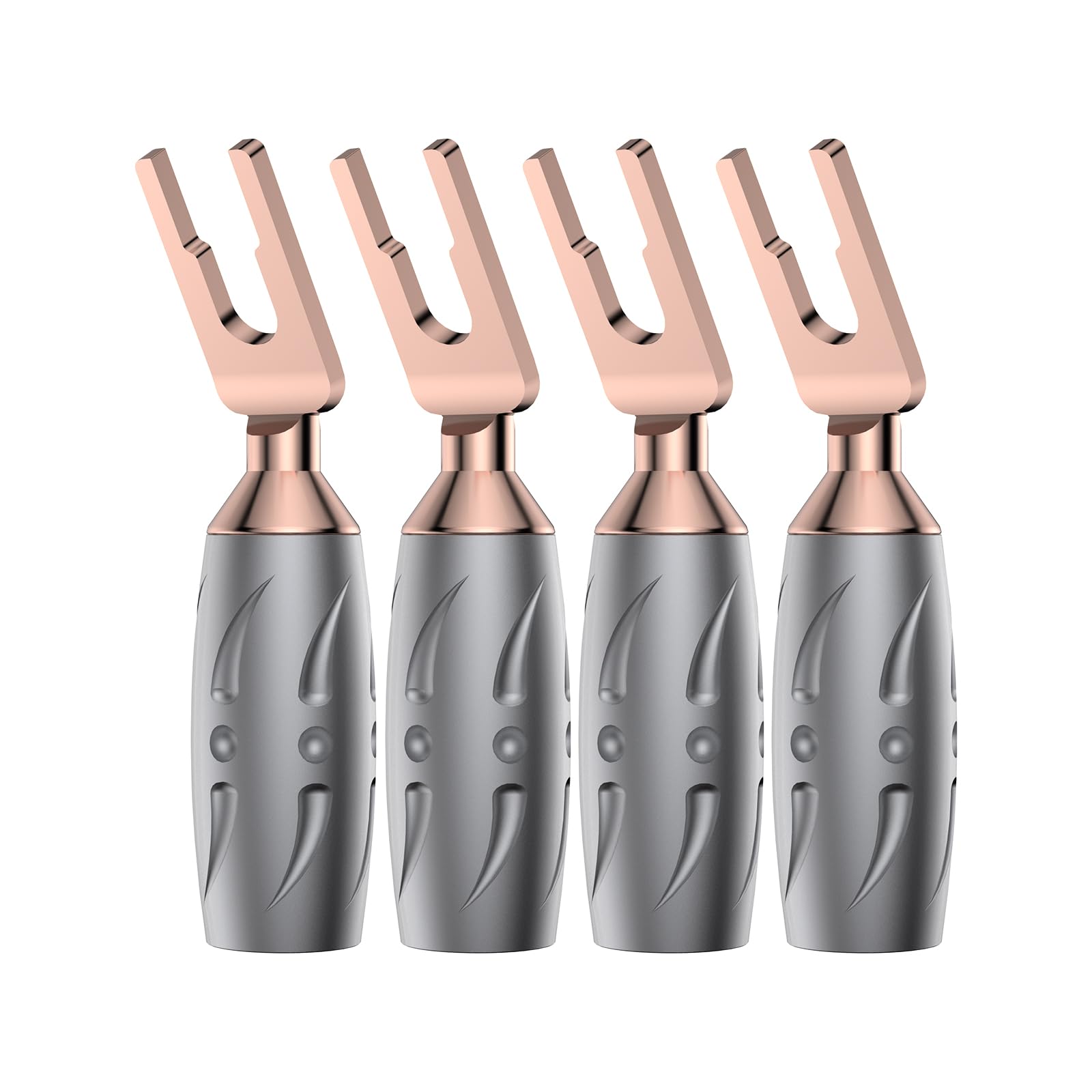 Amazon.com: Viborg VS701 Hi-End Speaker Fork Spade Connectors 4X