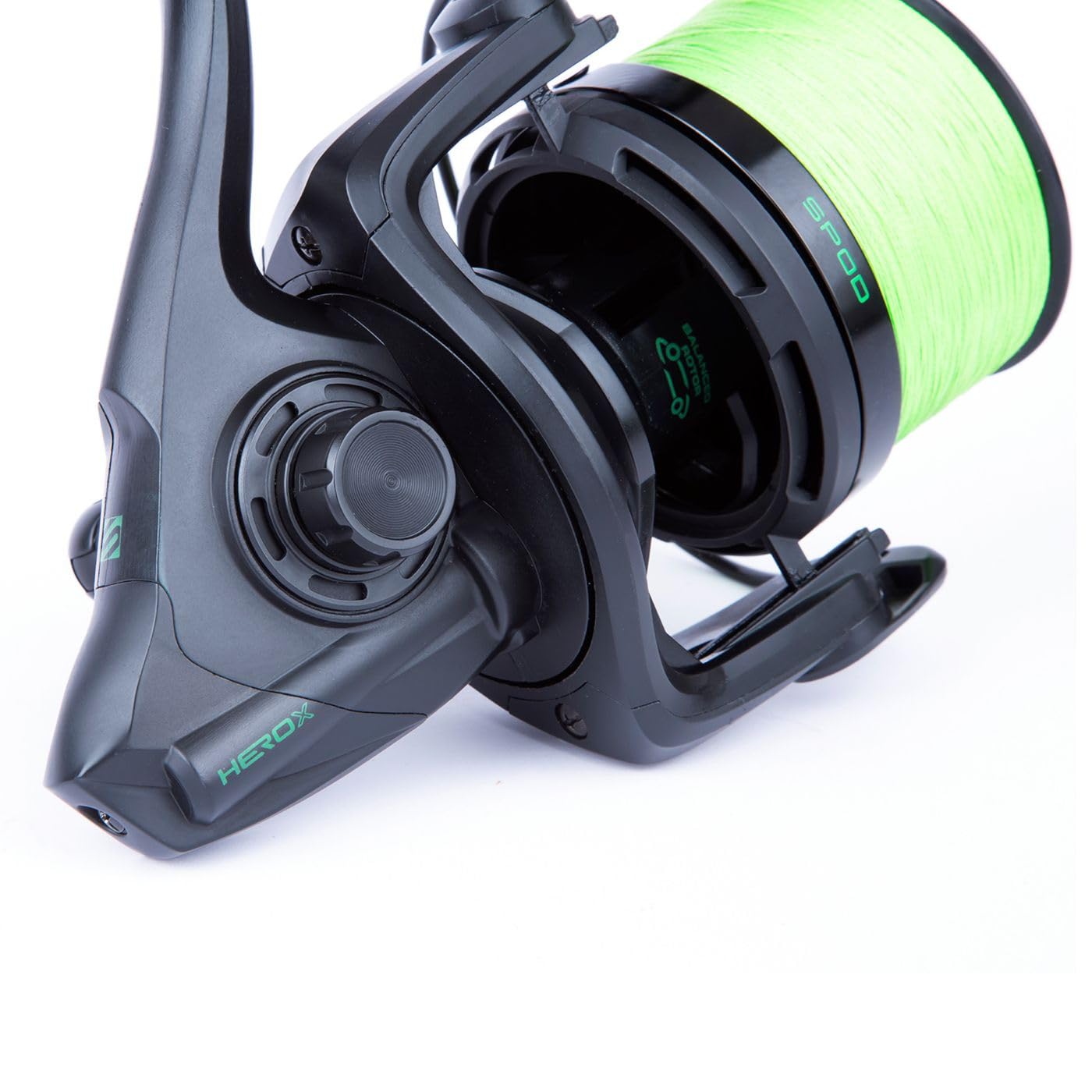 Sonik Sports Hero X BC0031 Moulinet de pêche à la carpe tresse haute visibilité 13,6 kg