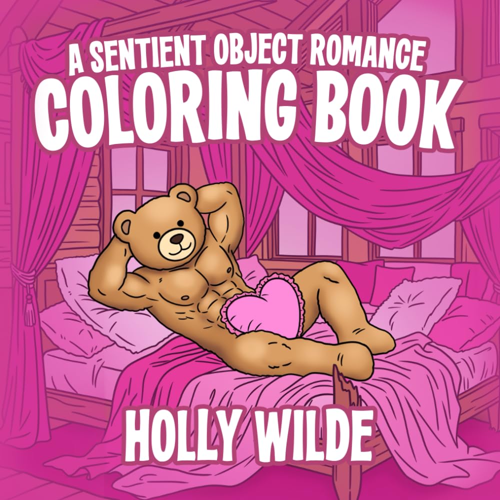 A Sentient Object Romance Coloring Book