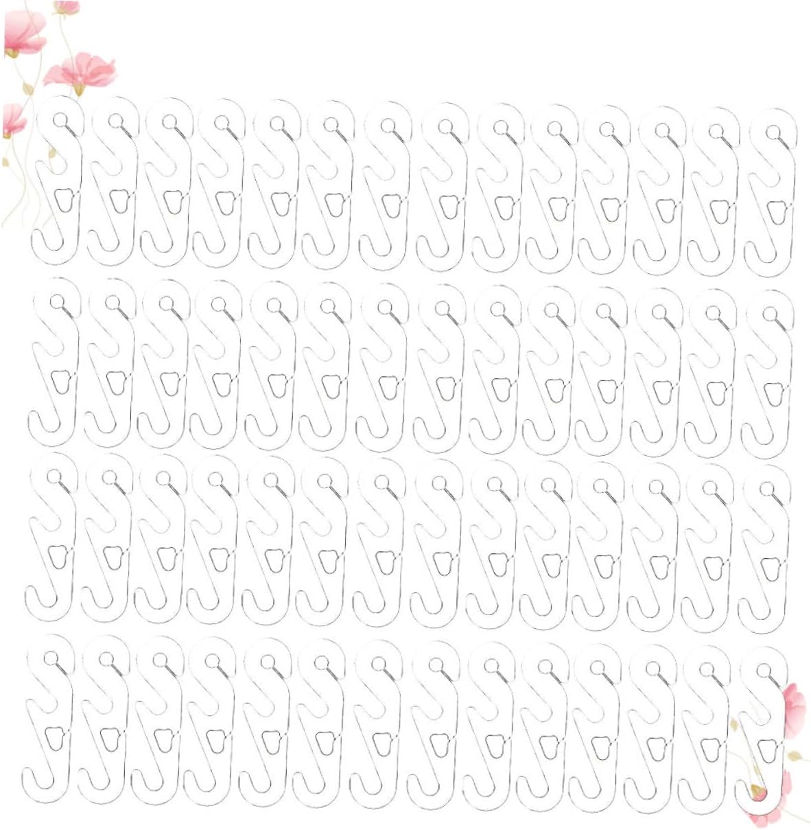 150pcs Adjustable Mask Buckle and Anti-Slip Hook Ear Protective Mask Hanger Strap Extender for White 53x15mm Suitable for Medical and Daily Use