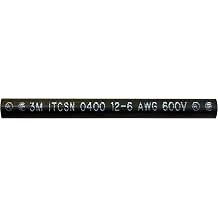 Heavy Dual Wall 3M Adhesive-Lined Heat Shrink Tubing 31 Black .40" ID 12-6 AWG - 6" Inch 1 Each - Made in USA
