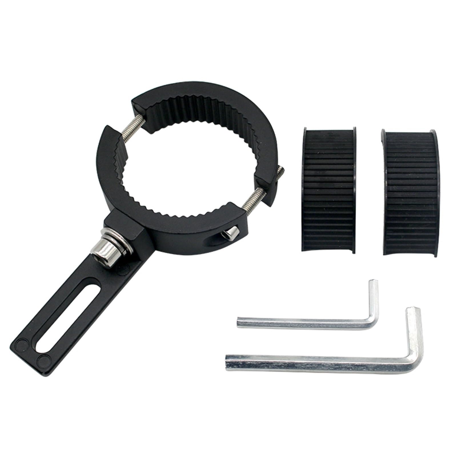 Rack Roll Cage Motorcycle Headlight Spotlight Mount Bracket Light Lamps Holder Adjustable 20mm-60mm Fork Mount Clamp lamp(1pcs3.8-6.0cm)