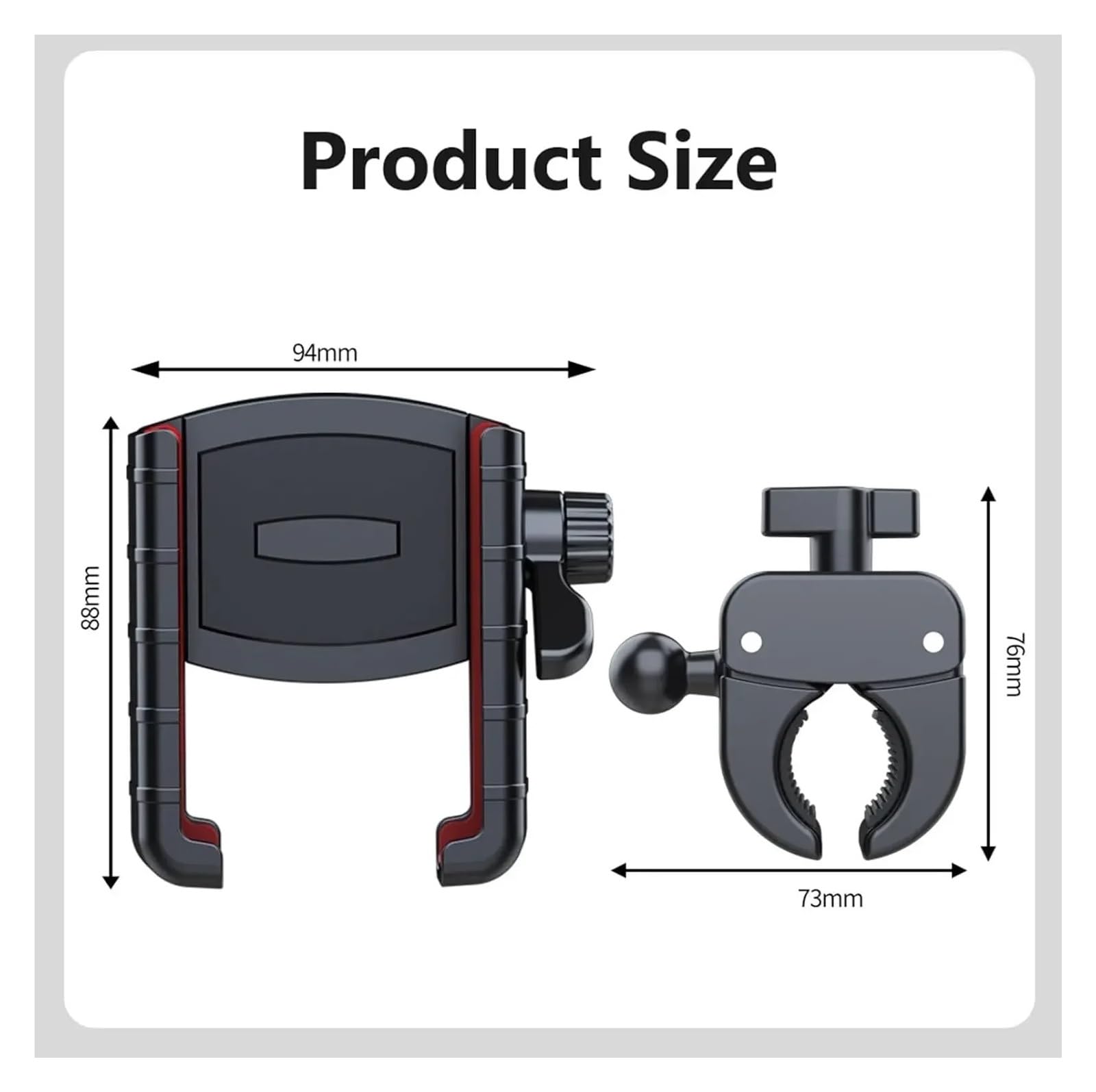 Amazon.co.jp: オートバイ 携帯ホルダー オートバイ バイク 電話