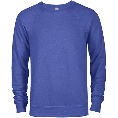 Delta Men's Fleece French Terry Crew Pullover
