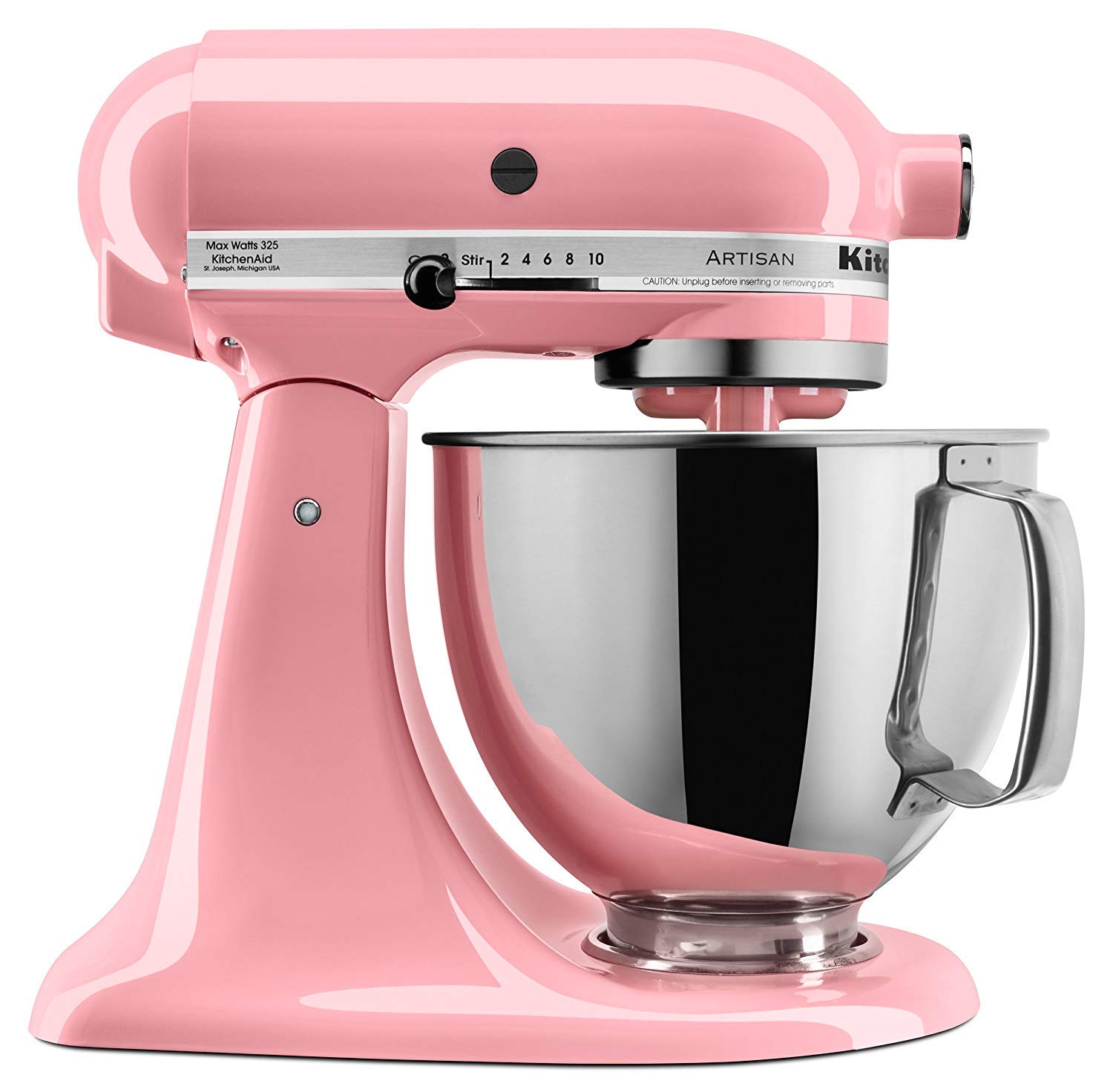 KitchenAid Artisan Series Mixer (RENEWED) CERTIFIED REFURBISHED RRK150GU (Guava Glaze)