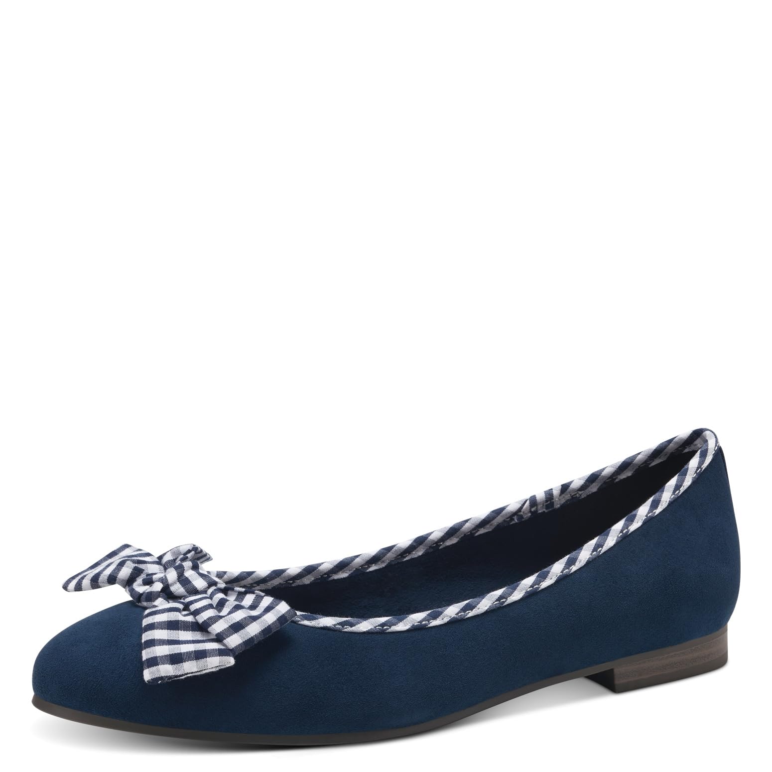 MARCO TOZZI Women's 2-22180-41 Ballerina Strap, Navy Comb, 6.5