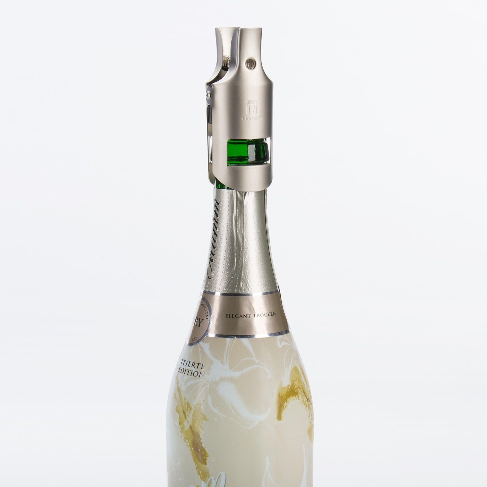 Westmark Tappo per spumante, Monopol Edition, acciaio/plastica, Tappa, argento opaco, 60135580