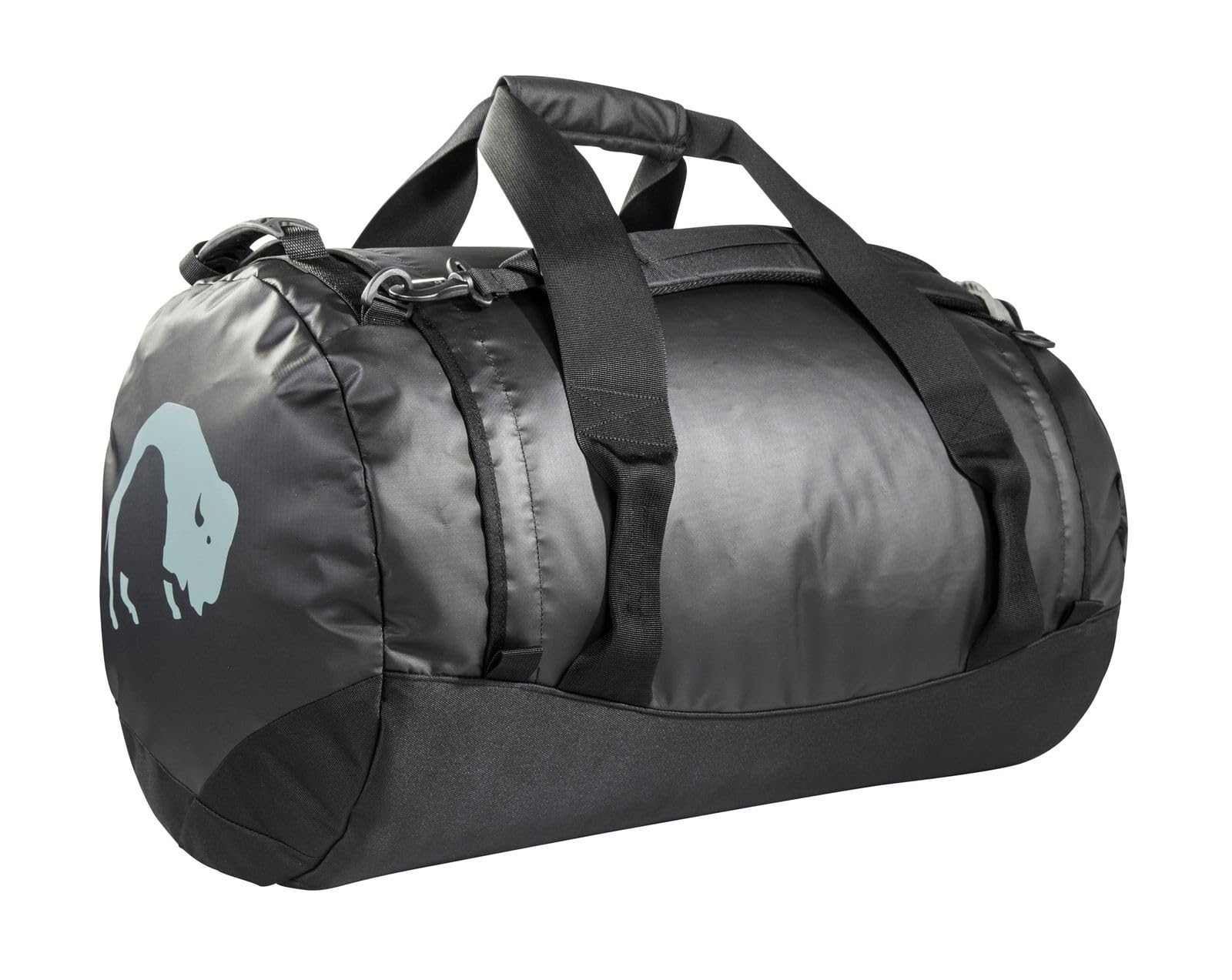 Tatonka Barrel M Reisetasche - 65 Liter - wasserfeste Tasche aus LKW-Plane mit Rucksackfunktion und großer Reißverschluss-Öffnung - Rucksacktasche - unisex