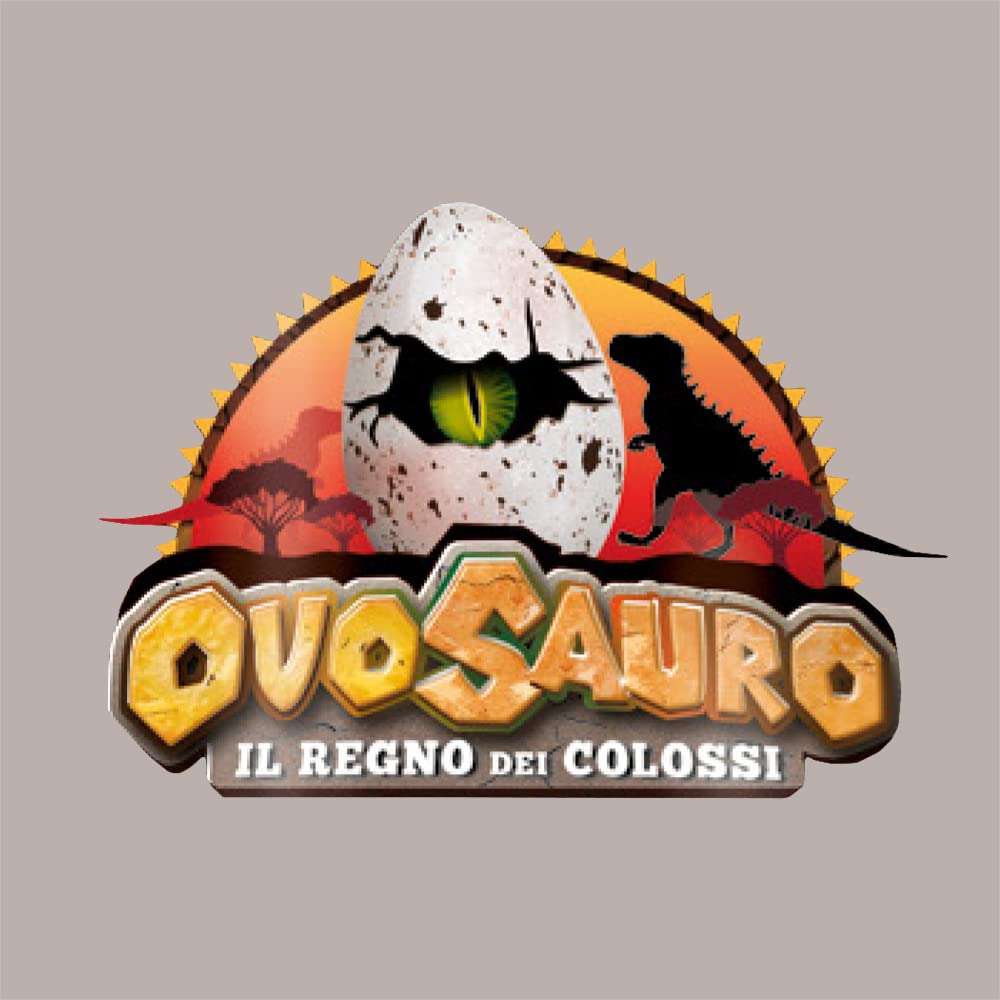 Ovosauro Uovo al cioccolato al Latte 320g con Maxi sorpresa Maschera Jurassica Lucgel