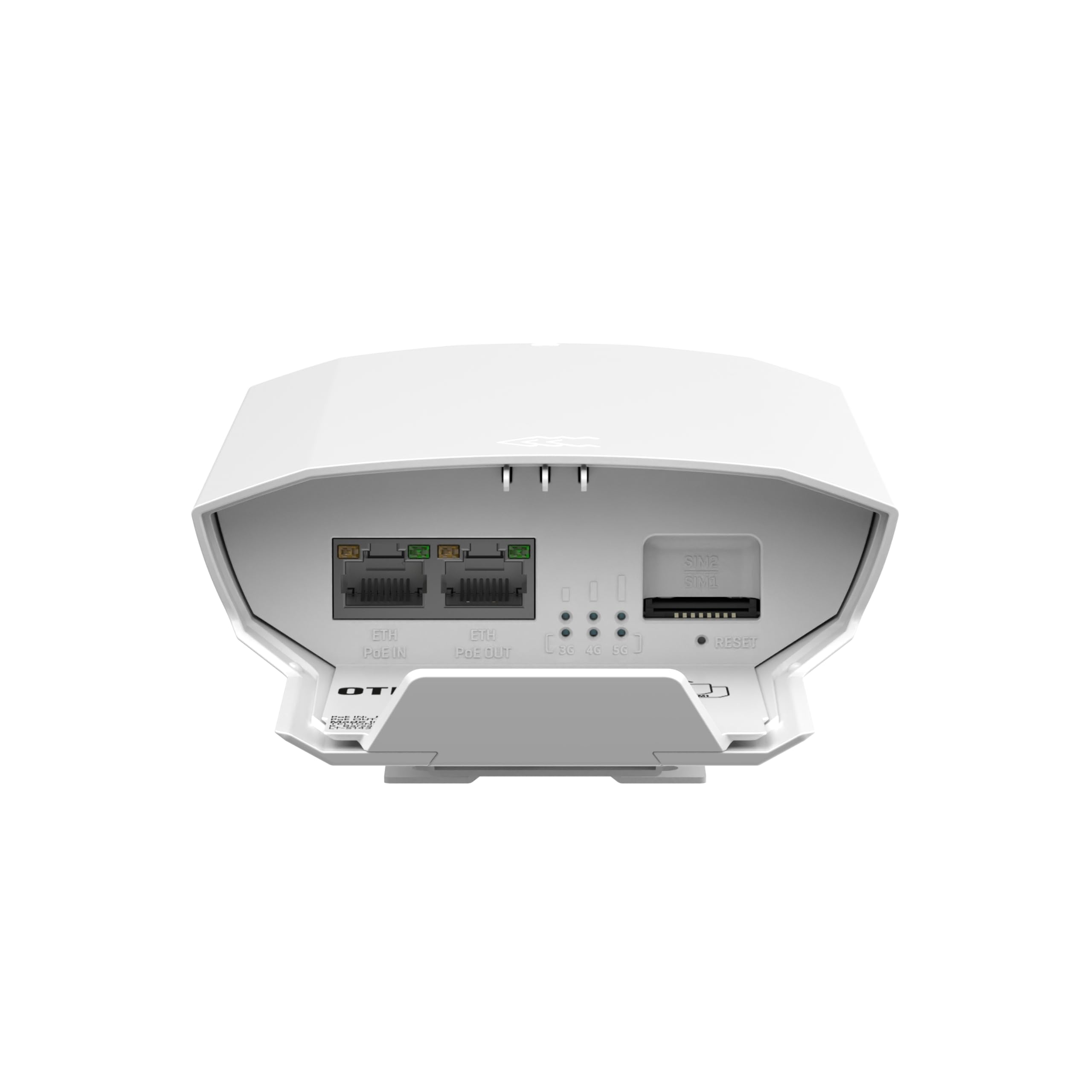 Teltonika Routeur extérieur OTD500 5G, 4G Cat 19, IP55, ports Ethernet Gigabit PoE, eSIM et double SIM, support VPN avancé, boîtier robuste