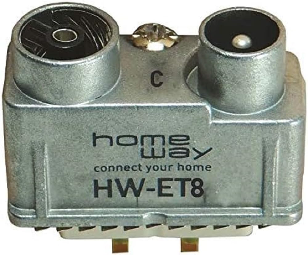 Homeway HW-ET8 DVB-C/T TV-Modul Einsatz für Multifunktions-Anschlussdose