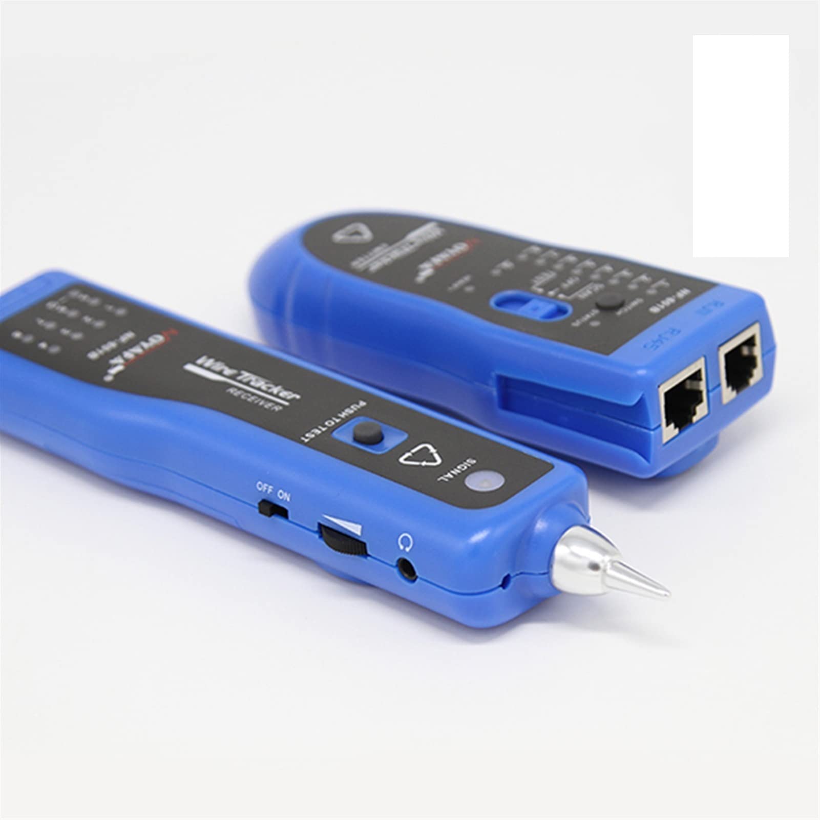 Detector de pared, NF-801 Red de detector de cable multifunción Teléfono Teléfono Testador de cables Tracker(NF-801-Blue)