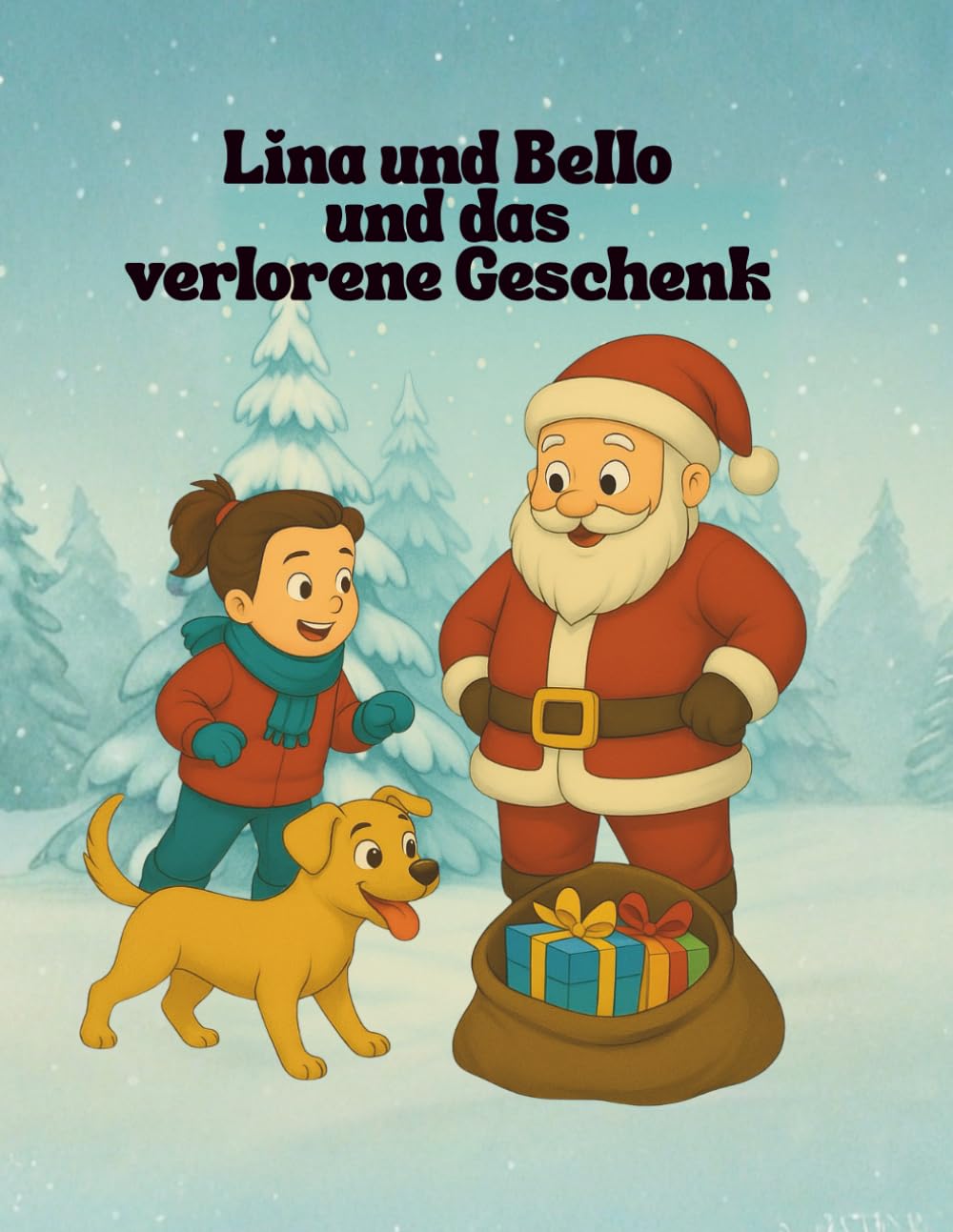 Lina, Bello und das verlorene Geschenk des Weihnachtsmanns: Eine liebevolle Wintergeschichte über Mut, Freundschaft und Weihnachtszauber