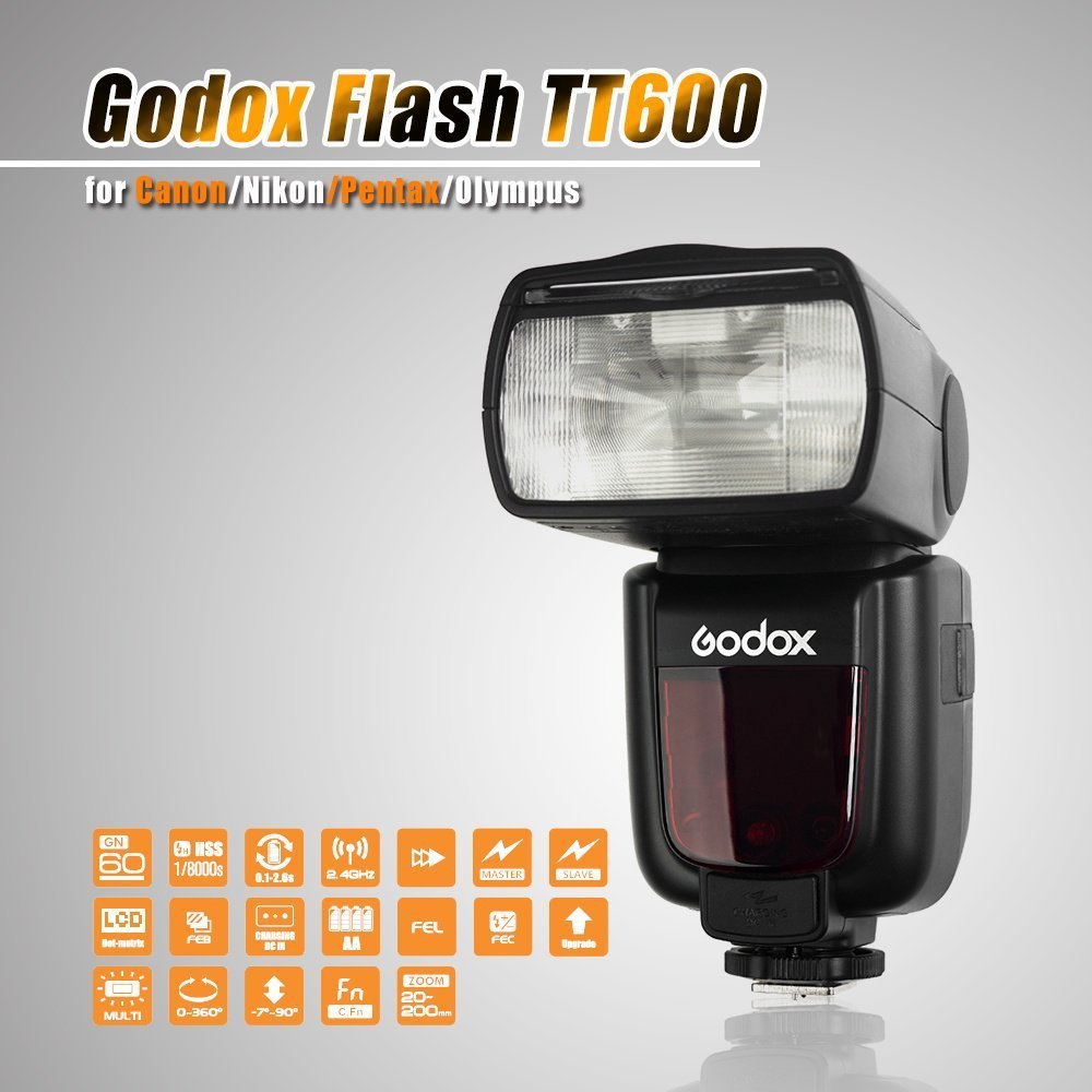 Amazon | GODOX TT600カメラフラッシュ 内蔵2.4G ワイヤレスX 