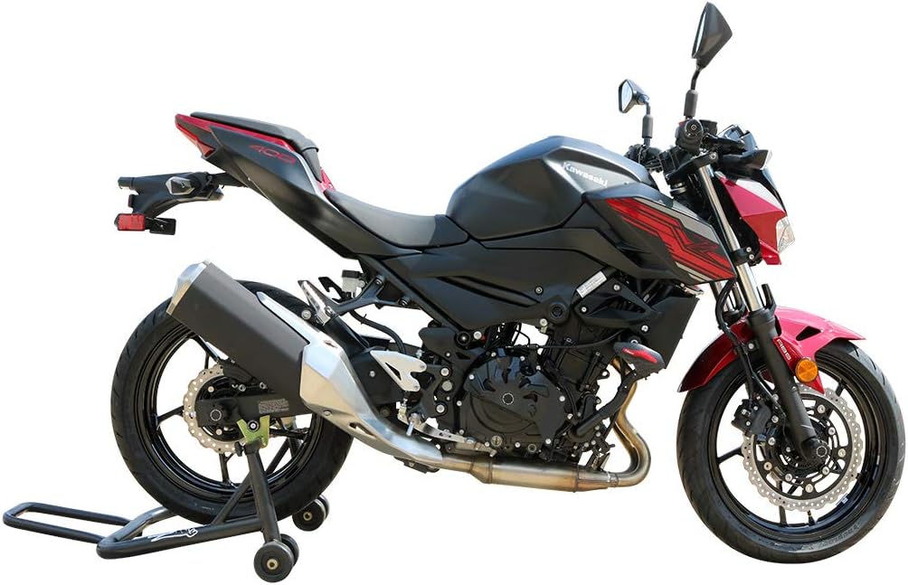 T-Rex Racing Adjustable Kickstand Compatible with Kawasaki Eliminator 450 / Ninja 400 / Ninja 500 / Z400 / Z500