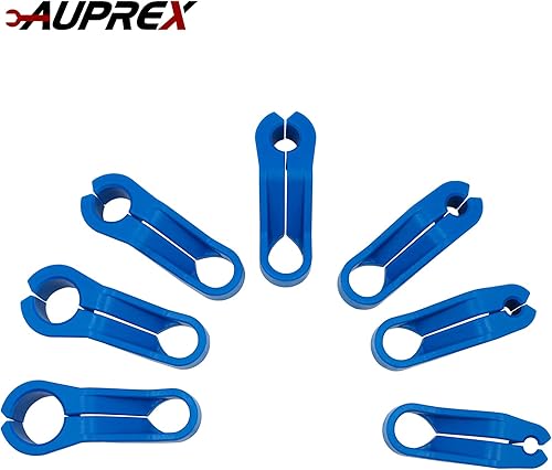 Miniatura 10 de AUPREX Juego de 11 herramientas de extracción de desconexión de CA y línea de combustible para Ford y otros, kit de desconexión rápida de línea de