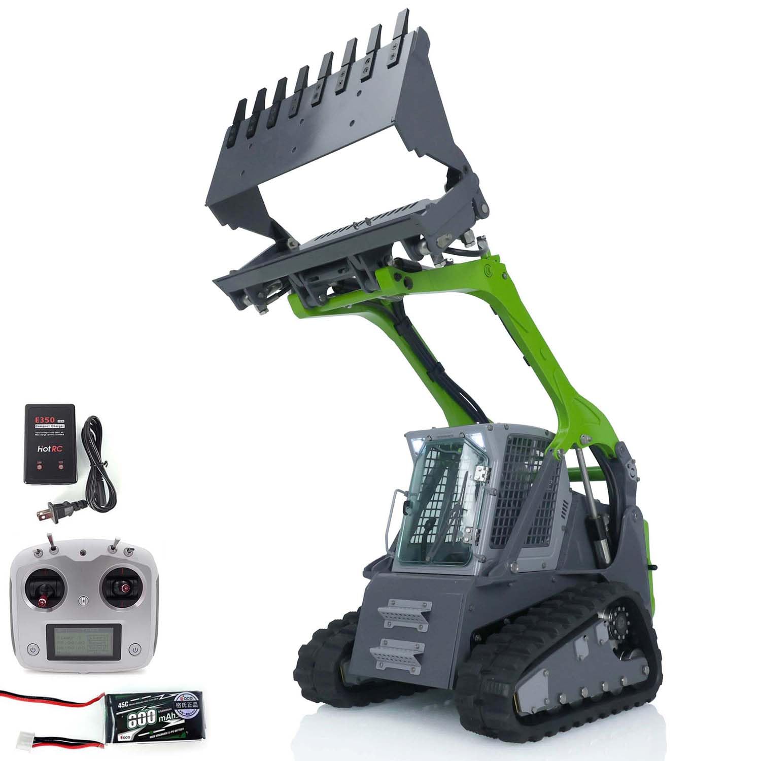 Remote Control Skid Steer Remote Control Skid Steer LESU 1/14 Aoue-LT5 Tracked Skd-Steer Metal RC ...