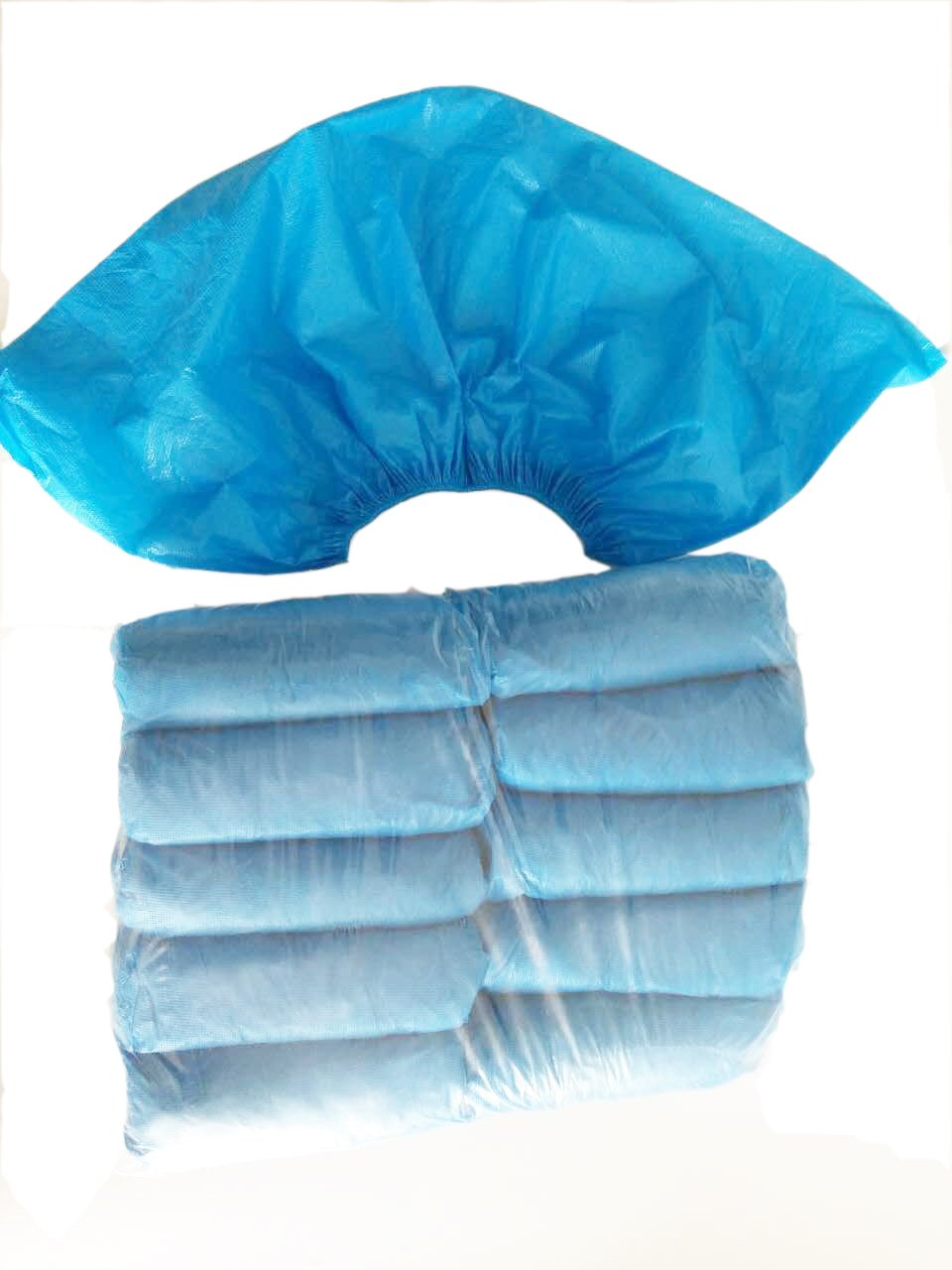 Copriscarpe usa e getta blu CPE (20 x 100 confezioni) 3 g per confezione
