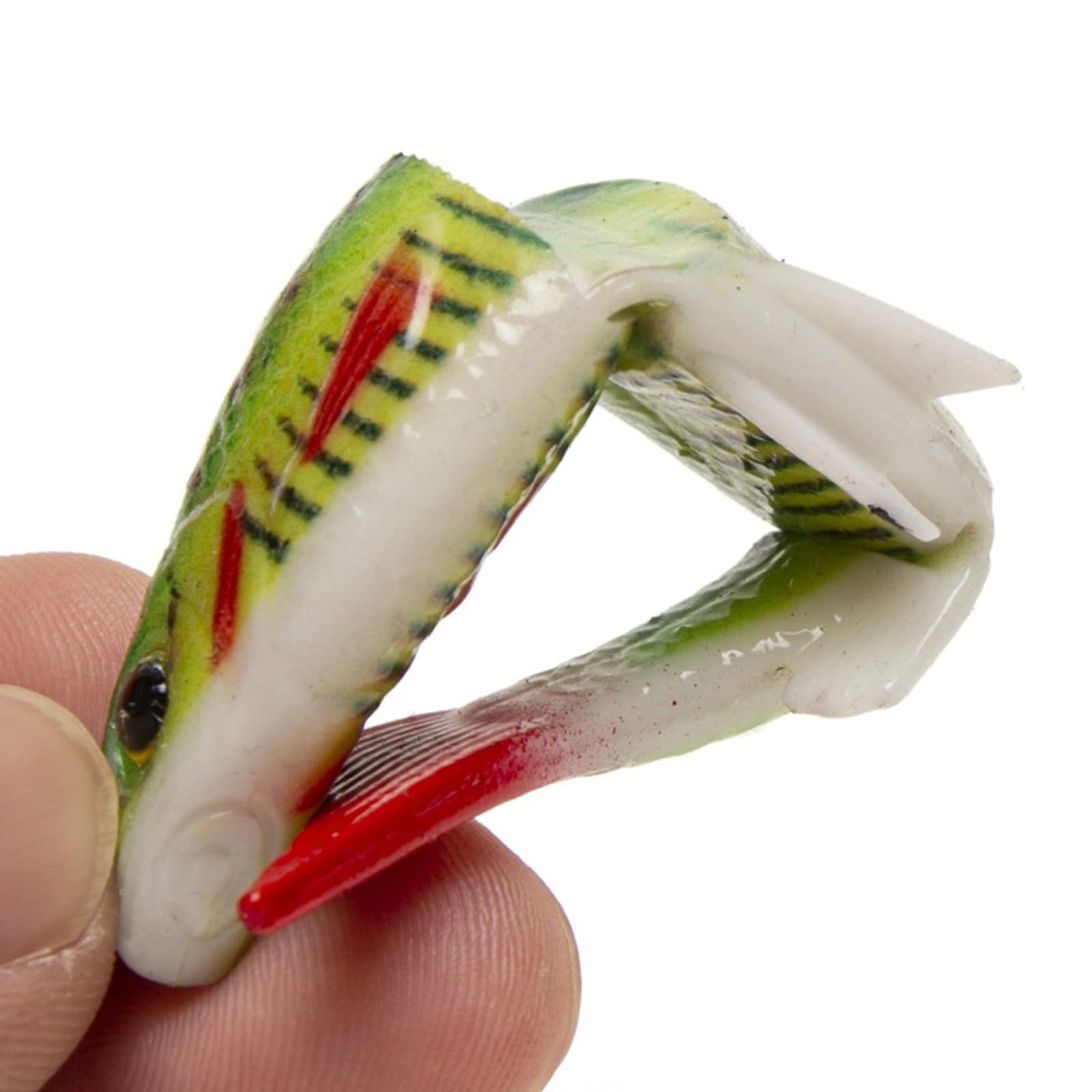 2 Esche Dure Multi-snodate Travis 4 Pollici A Crankbait - Per Spigola E Pesce D'acqua Salata
