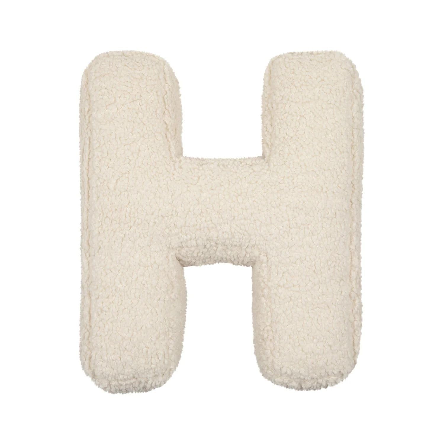 Letter Pillows Decorative Throw Pillows Cute Soft Initial Letter Shaped Throw Pillows A to Z Letter Pillows for Sofa Bedroom Living Room Decor (H) โ image 1