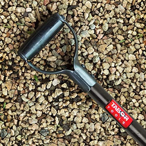 Miniatura 3 de TABOR TOOLS Tenedor de excavación, eje de acero, tenedor de pala de 4 dientes súper resistente, tenedor de jardín prácticamente irrompible, longitud