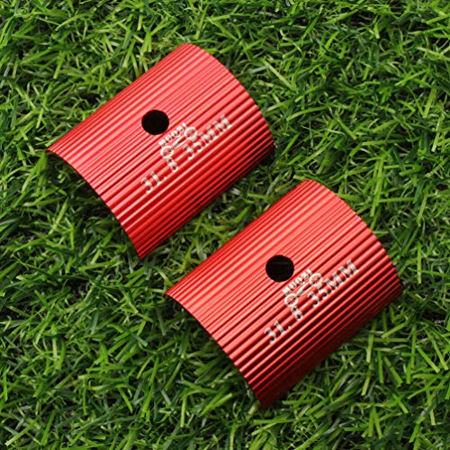 BESPORTBLE 2Pcs Liga de Alumínio Guiador de Bicicleta Calço 31. 8 Mm a 35 Mm Adaptador Bicicleta Esp