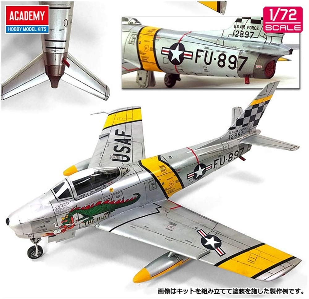 朝鮮戦争を戦った F 86セイバーの照準器 サイト Amazon | アカデミー 1/72 アメリカ空軍 F-86F セイバー 朝鮮戦争