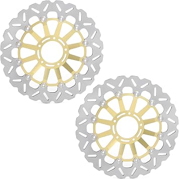 Front Brake Disc Rotors for Ducati 1098 1198 1199 Panigale R S SP