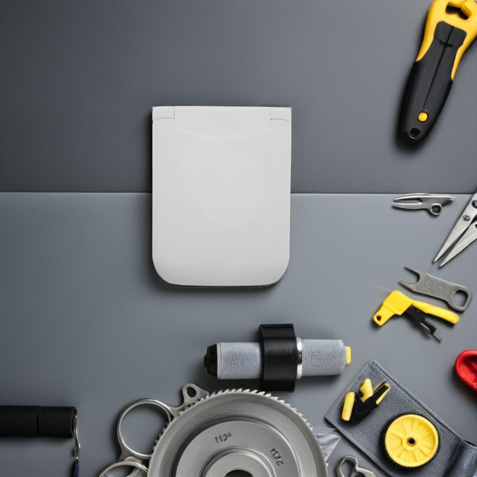 Mobestech Scatola di Distribuzione Alimentazione in Plastica ABS Resistente alle Intemperie Bianca Facile Installazione per Camper e Barca per Viaggi Marini e Campeggio