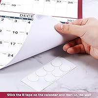 Vista 5 de Calendario anual de pared 2024, calendario de pared anual 2024, calendario de pared 2024 con fecha juliana, de enero de 2024 a diciembre de 2024