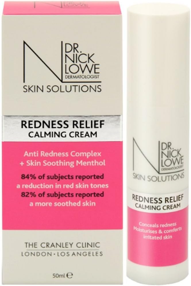 Dr Nick Lowe Dermatologist Skin Solutions Redness Relief Calming Cream 50ml