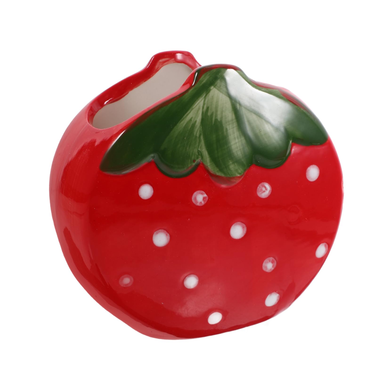Angoily Portapenne A Forma Di Fragola 3 Pezzi Piccolo Portapenne Per Scrivania Portapenne Multifunzionale Portapenne Da Scrivania Organizer Per Penne Da Scrivania Contenitore Per