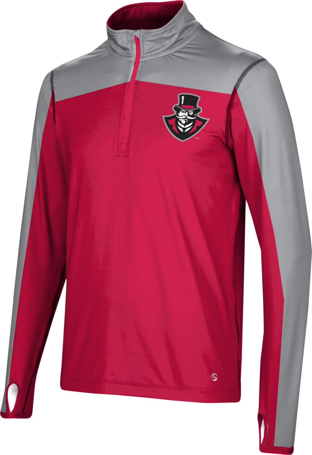 Austin Peay State University Men's Quarter Zip Long Sleeve - Sharp