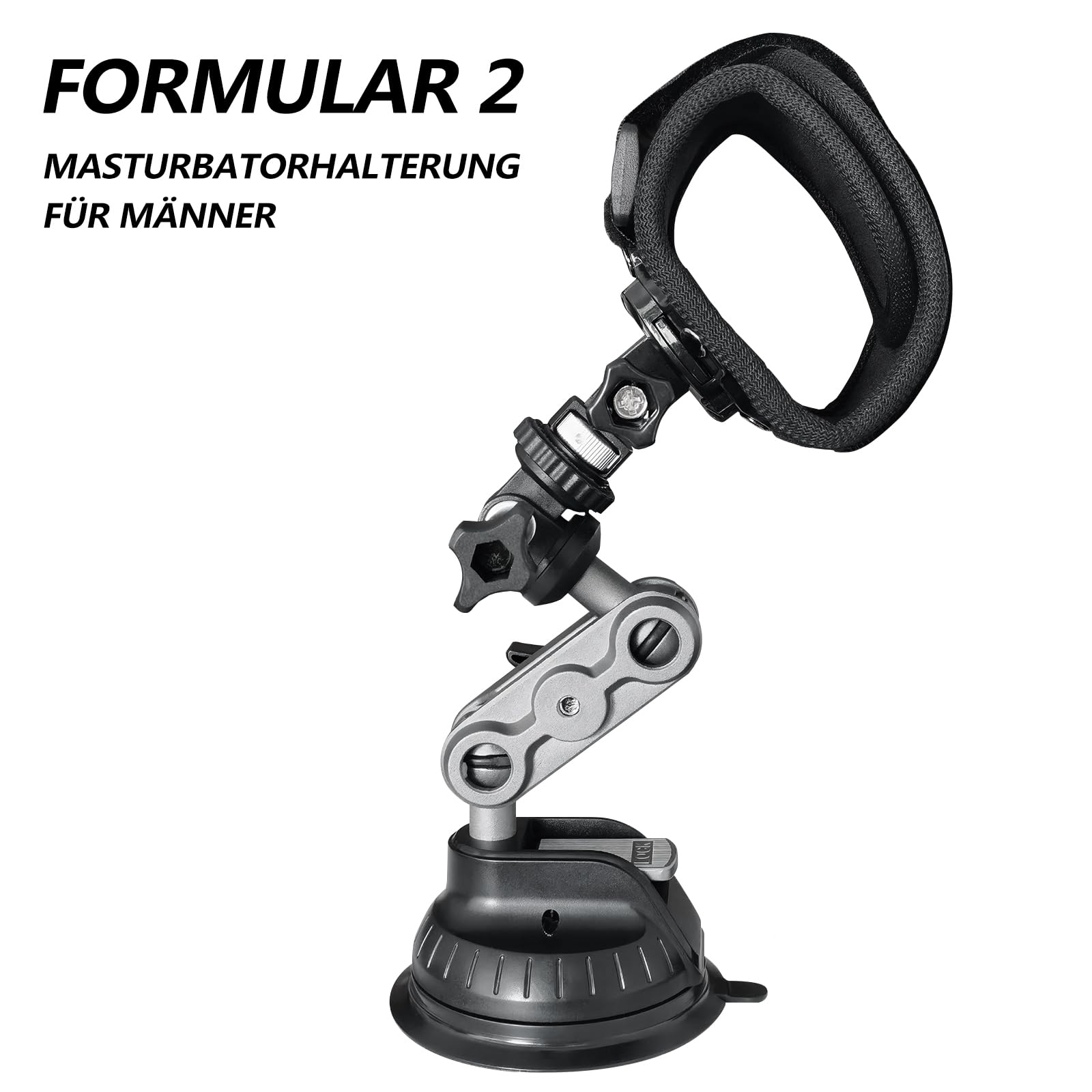 Support mains libres pour masturbateur, support à ventouse pour sextoys, accessoires pour kits de masturbation masculine, masturbation masculine, ajustable à 360°