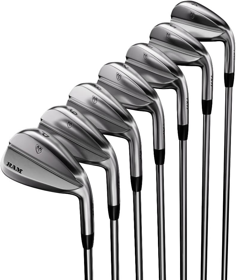 Ram Golf FX77 Stainless Steel Players Distance Iron Set, 4-PW, Mens Right Hand