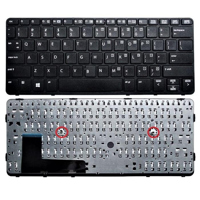 Clavier HP 820 G1 G2 rétroéclairé US frappe fluide