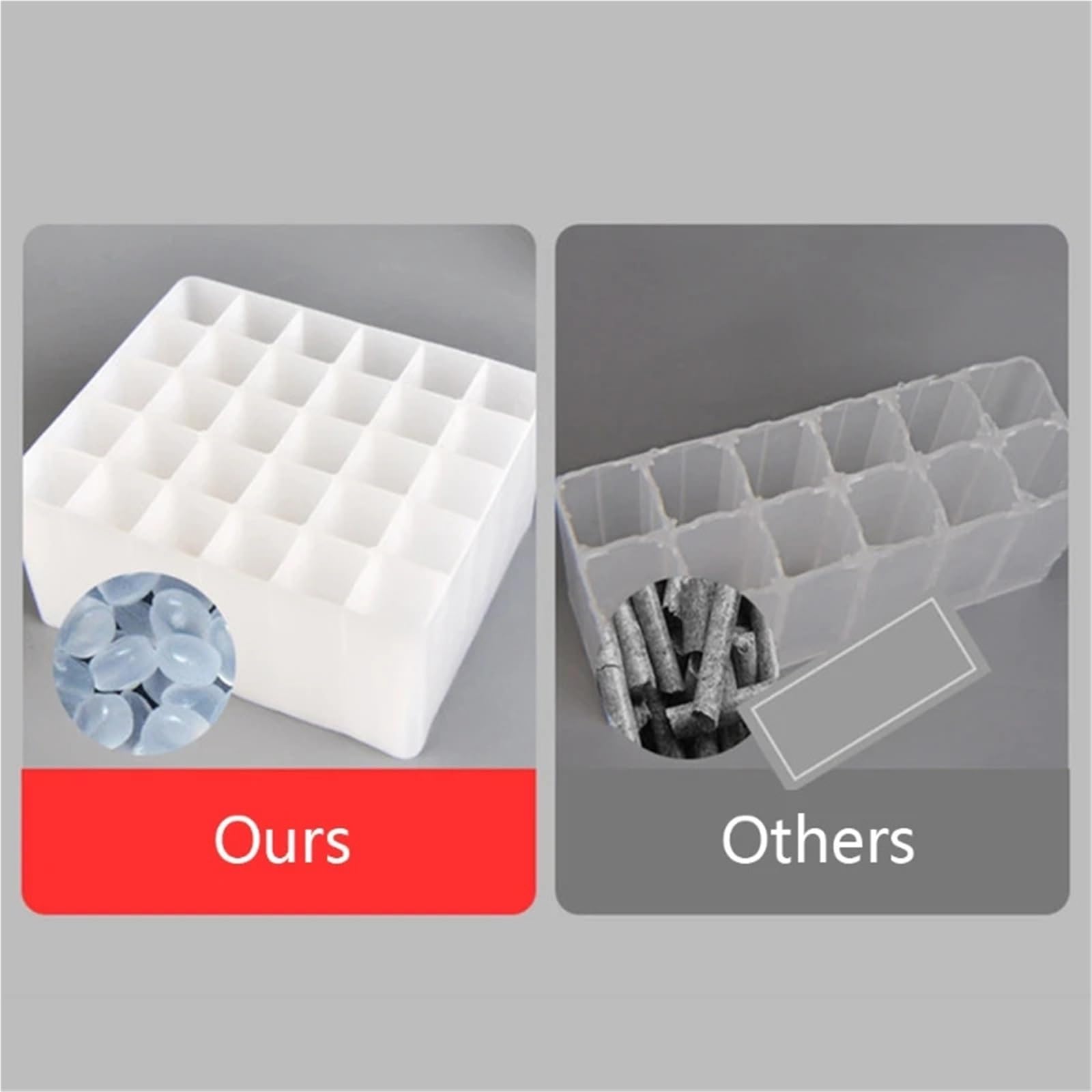 Aufbewahrungsbox für Markierungsstifte R9UA 30/36/40/48 Slots Marker Stift Lagerung Halter Pinsel Bleistift Rack Tisch Ständer Organizer für Büro(Small)