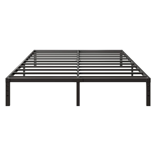 14 Inch King Size Bed Frame No Box Spring Needed Heavy Duty Metal Platform Bed Frame Easy Assembly