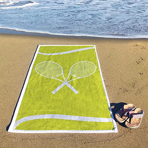 ChalkTalkSPORTS Wrestling Beach Towel 60x30 Inch - Just Wrestle Design, Super Soft & Absorbent For Pool, Beach, Gym - View #3