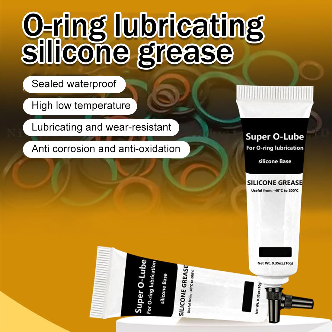 Grasa de silicona para cobre 4 piezas 10 g cafeteras automáticas